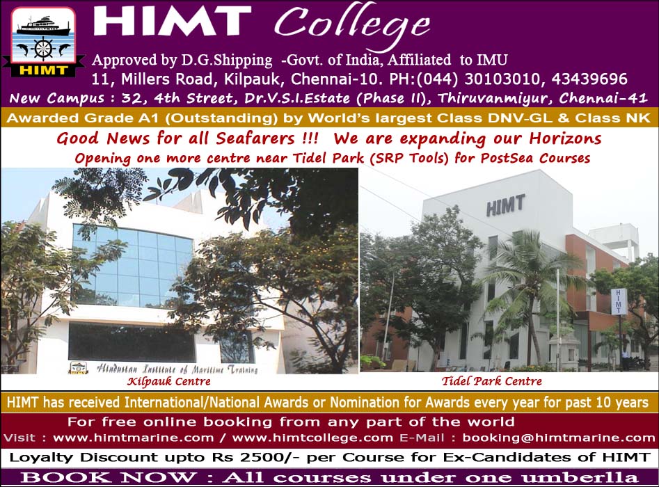 Welcome to HIMT Online Booking